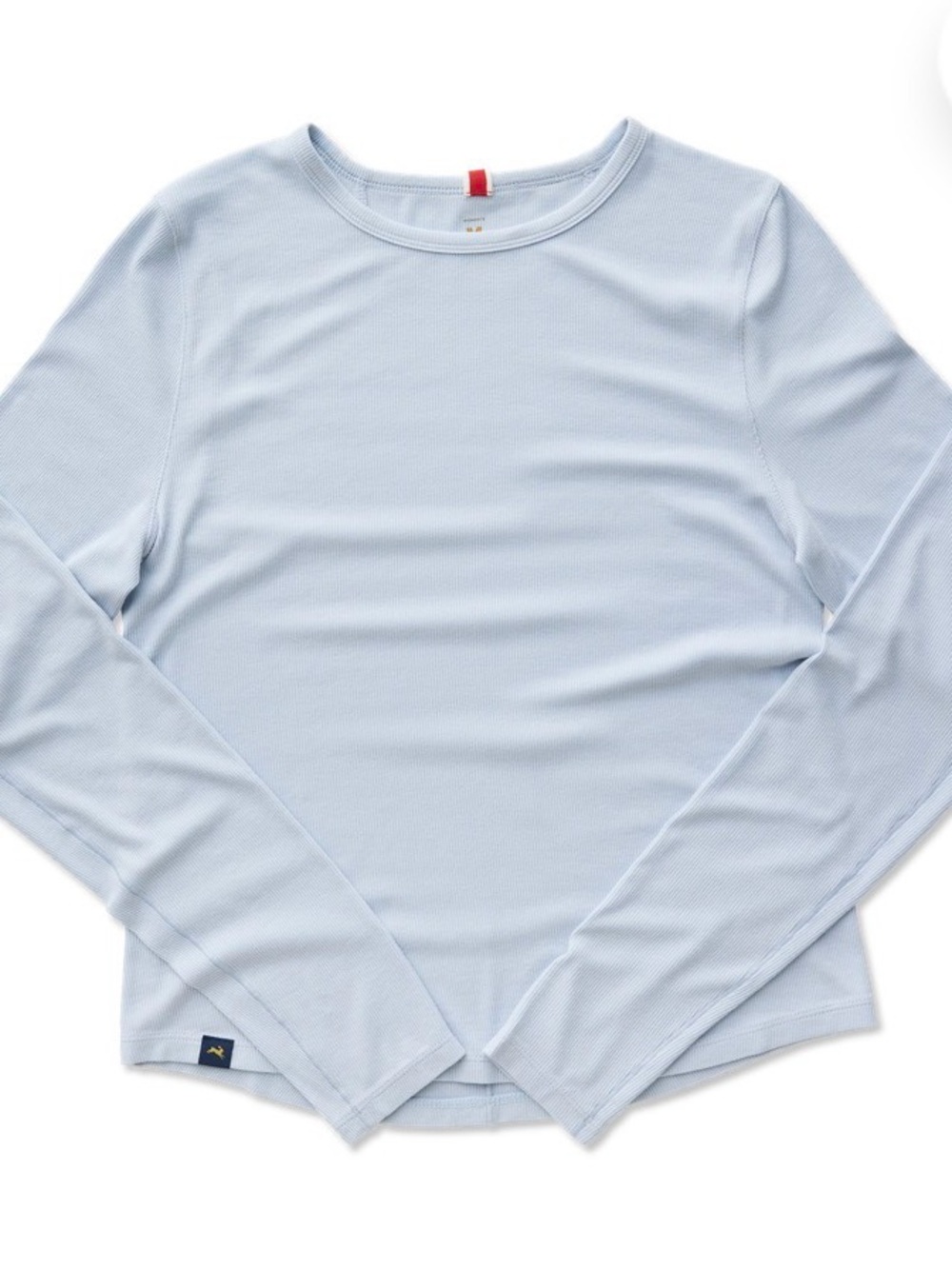 Tracksmith Fieldhouse ribbed long sleeve running casual tee
